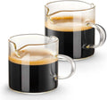 Clear Glass Espresso 4 oz  Cups  of Two