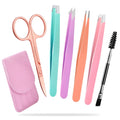 Professional 6 Pack Tweezers Set