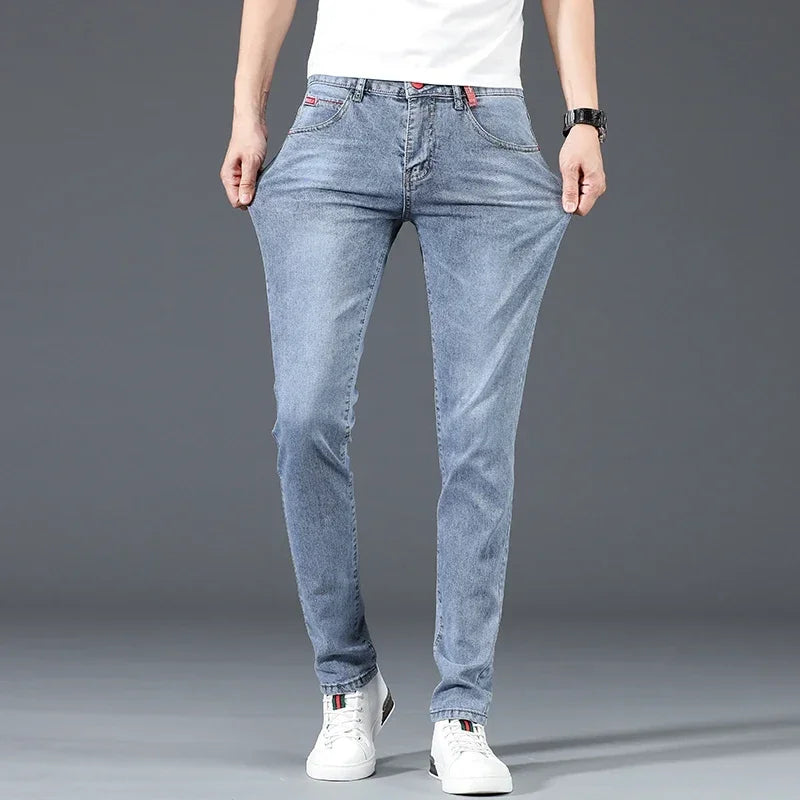 New Men's Cotton Jeans