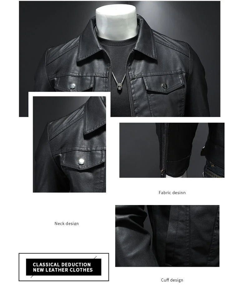 Casual  Leather Jacket