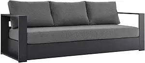 Tahoe Aluminum Outdoor Patio Sofa