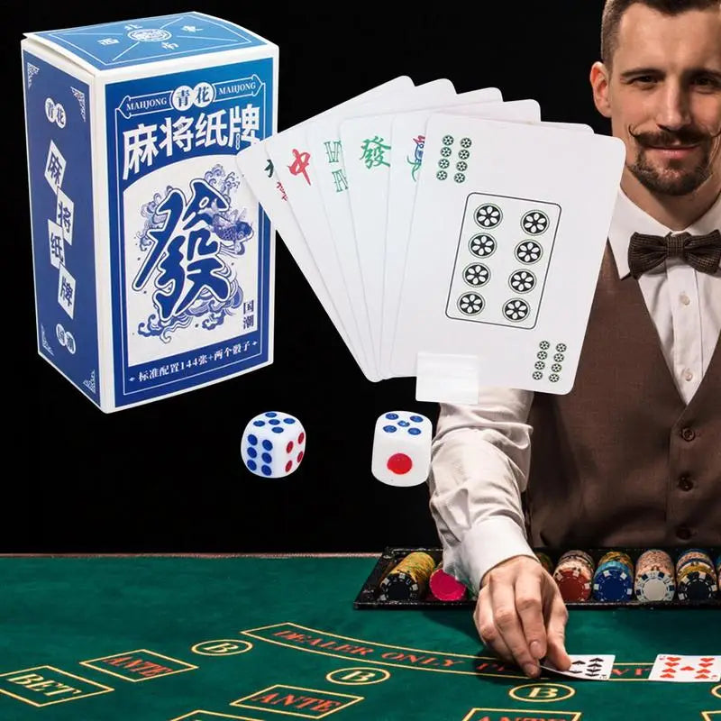 Mahjong Playing Cards Water-proof