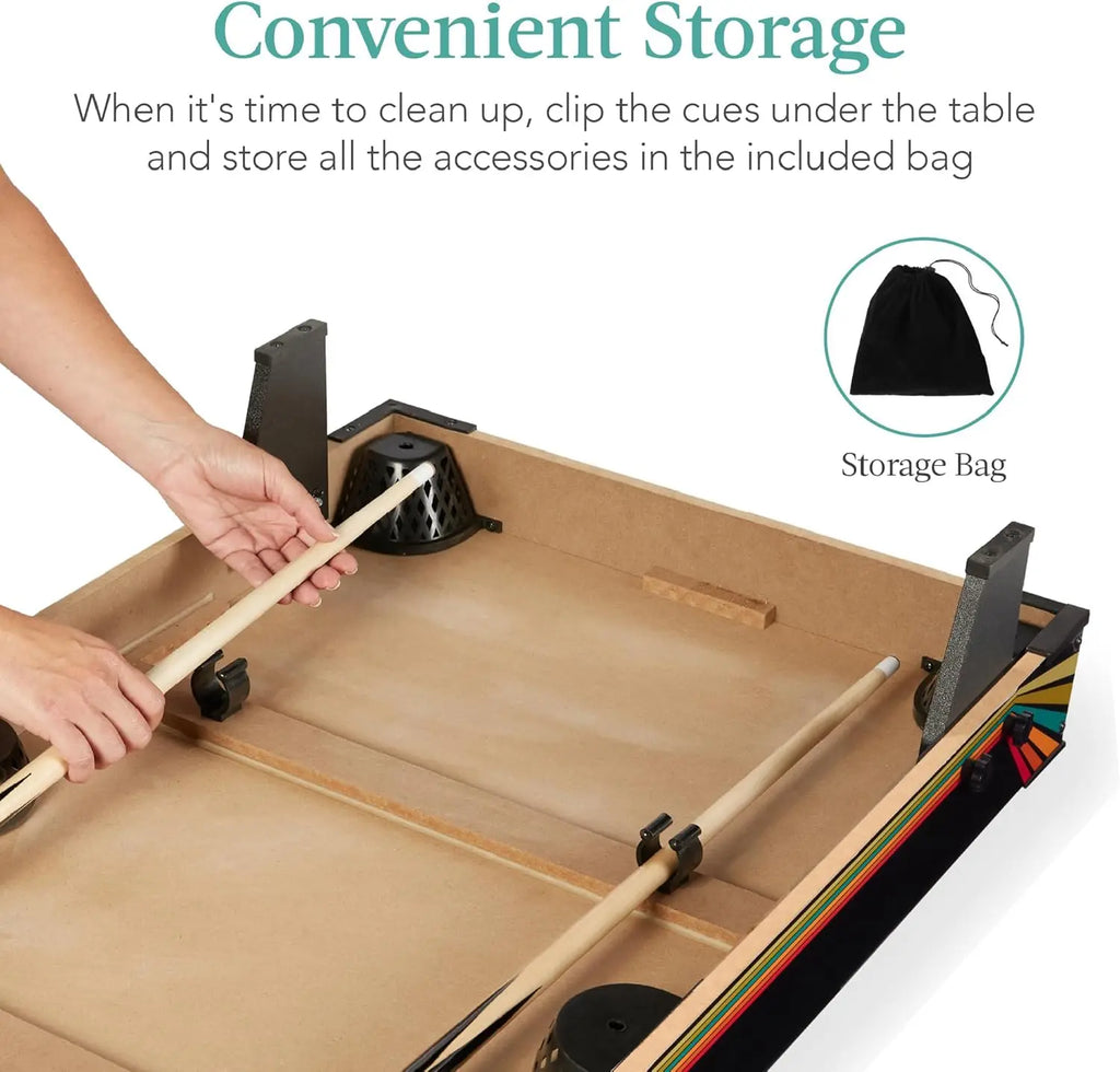 Tabletop Billiard 40 Inch Table Set