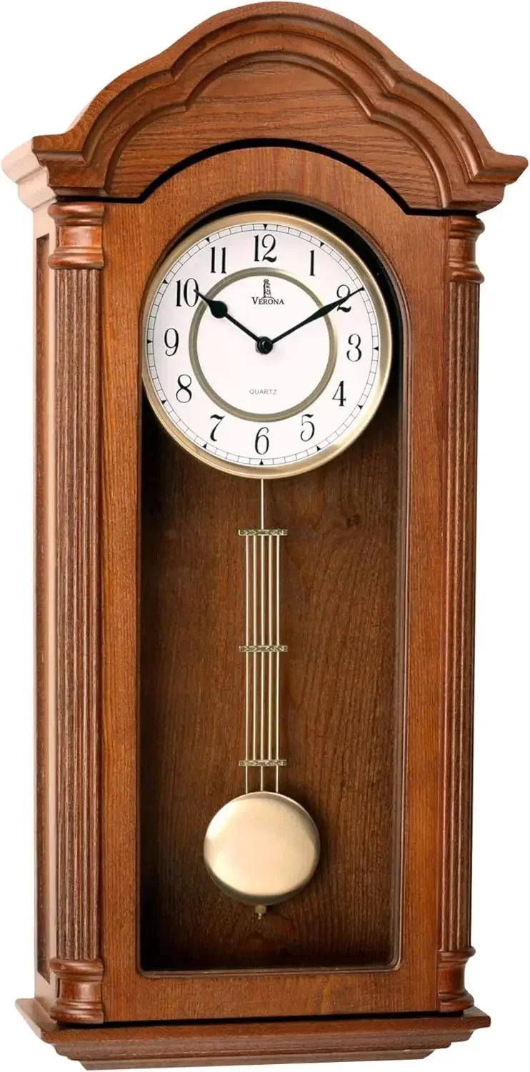 Grandfather Wall Clock with Pendulum