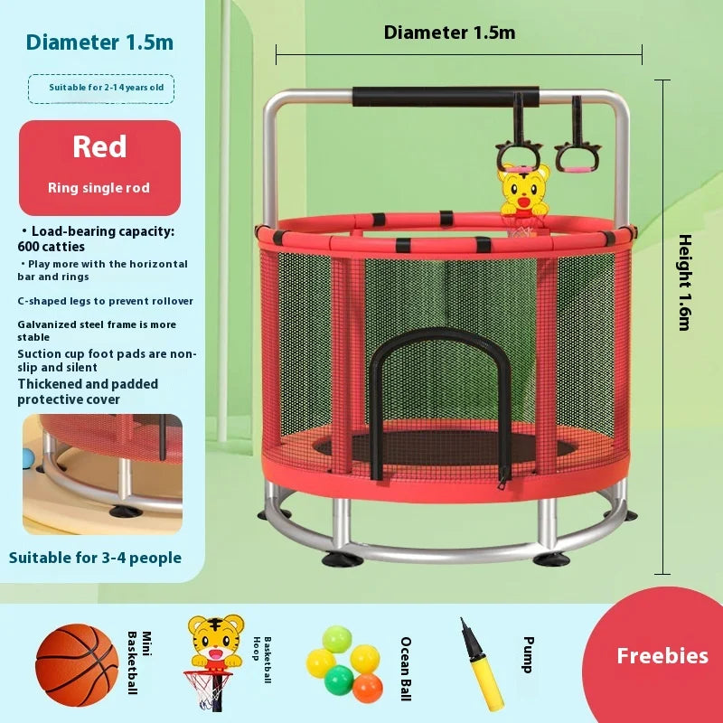 Children's Indoor Trampoline 3-10 Years