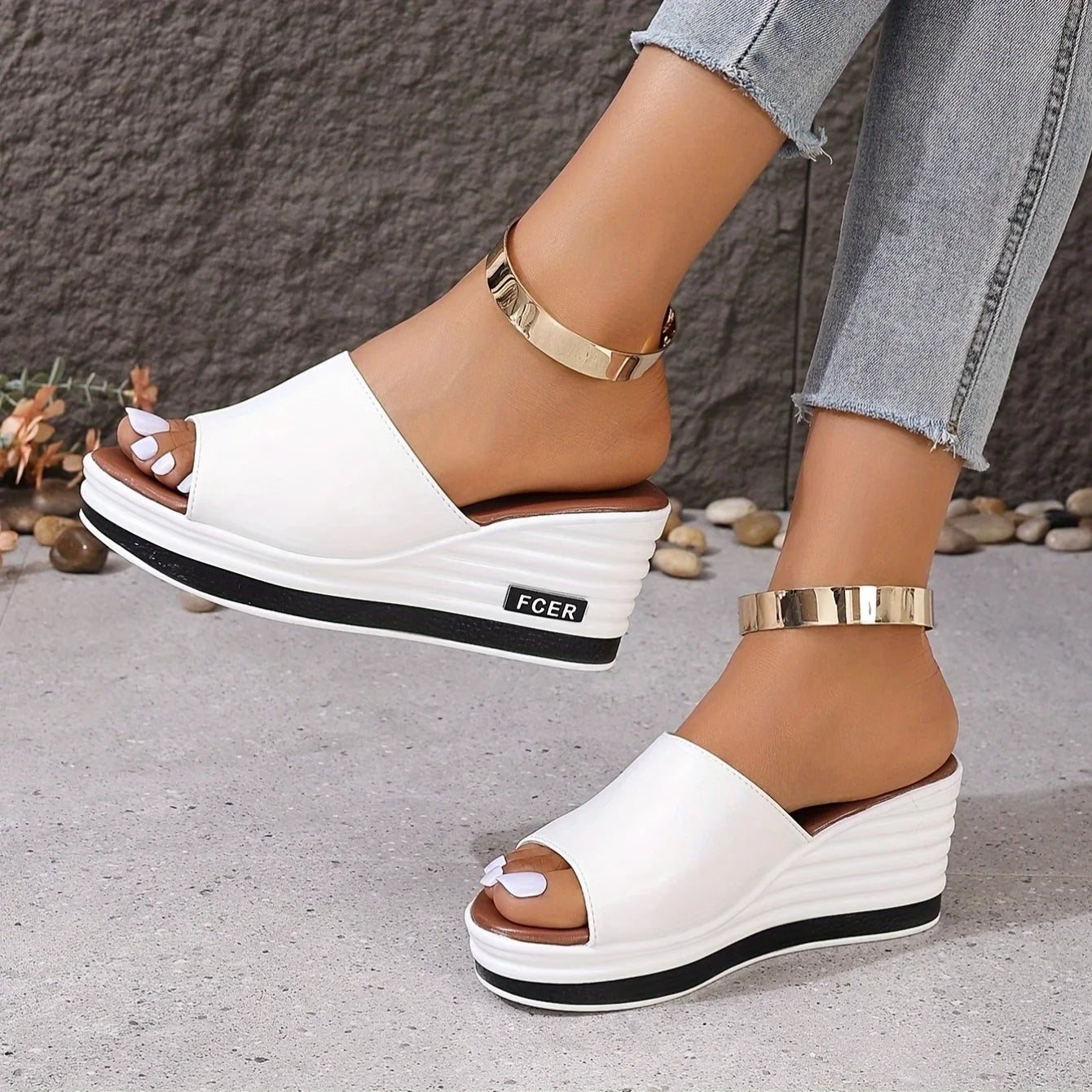 Open Toe Slides