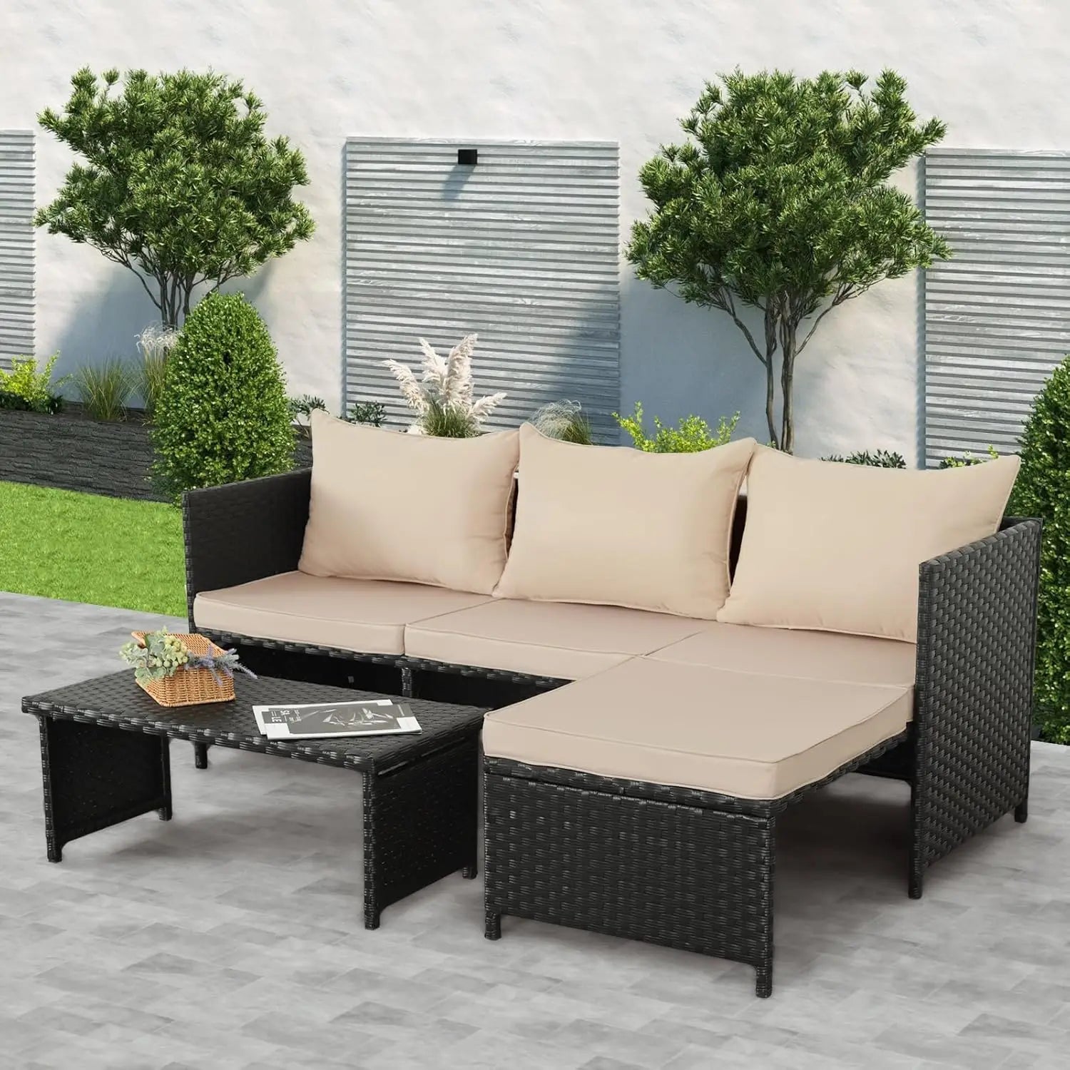 Beautiful 3 - Piece Garden Set