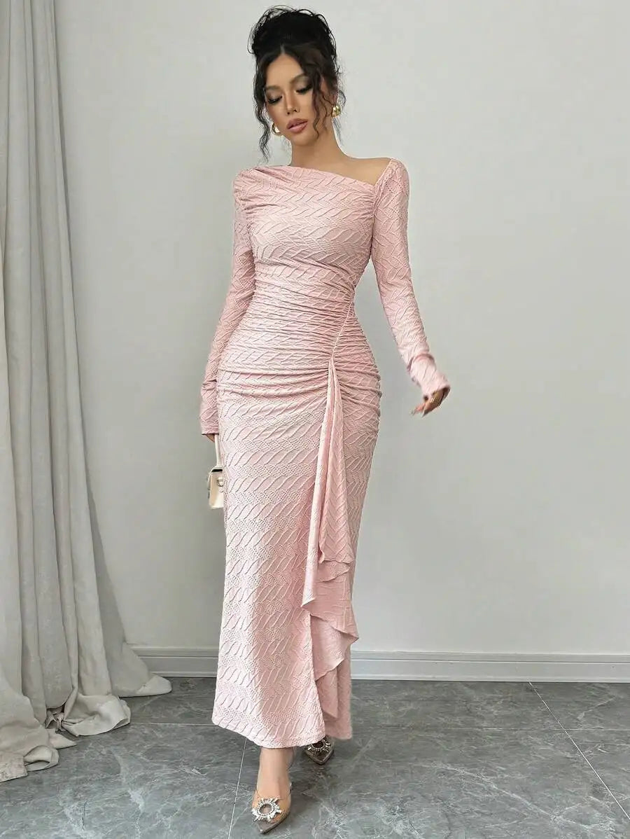Long Sleeve  Maxi Dress