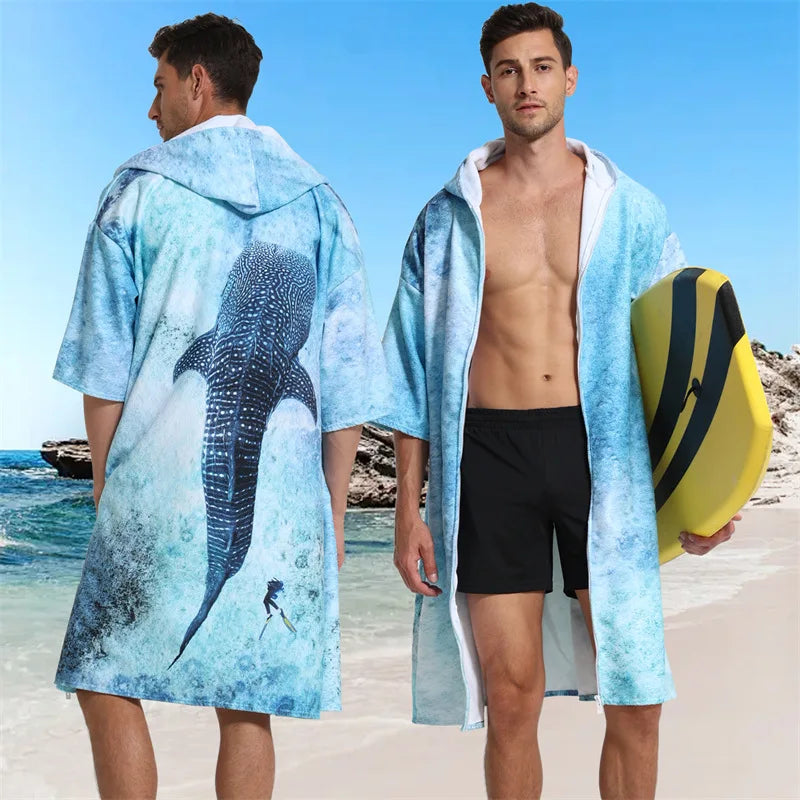 Microfiber Hooded Towel Men/ Women