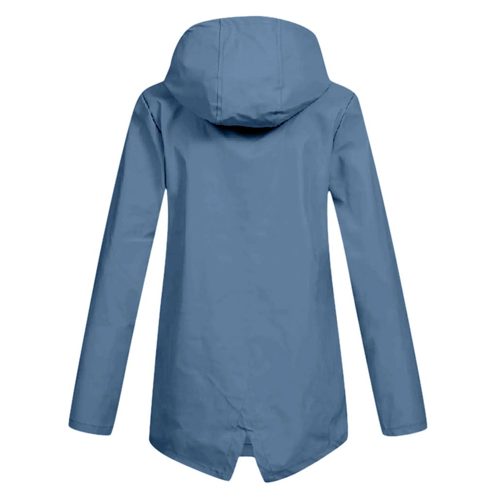 Hooded Rain Coat