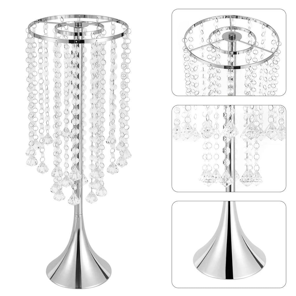Luxurious  Crystal Flower Arrangement Vase