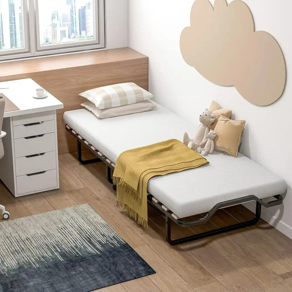 Adults' Portable Foldable Bed with Memory Foam