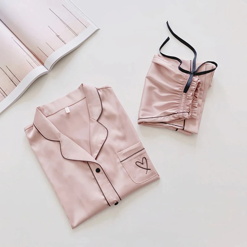 Summer Silk Pajamas