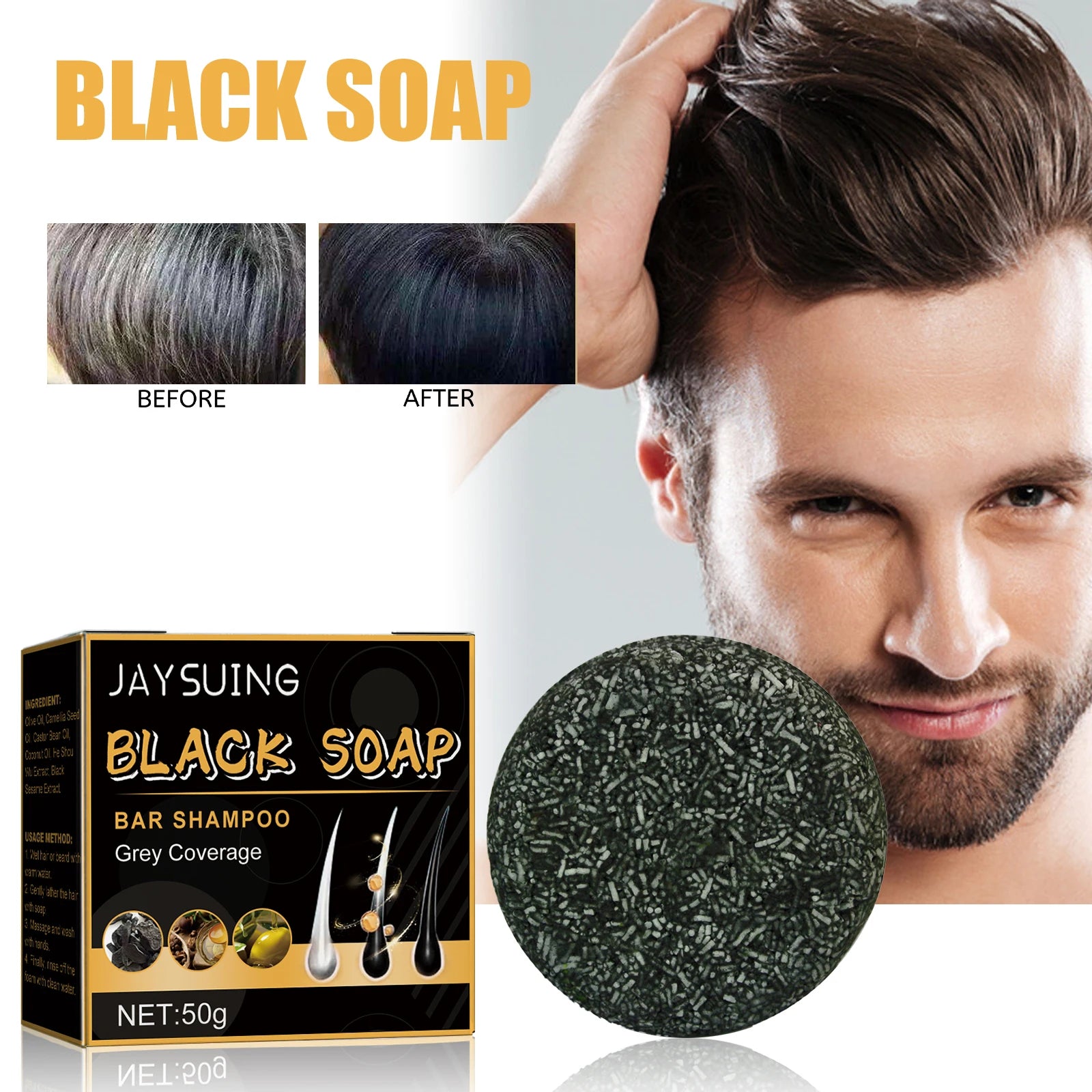 Hair Soap For Men