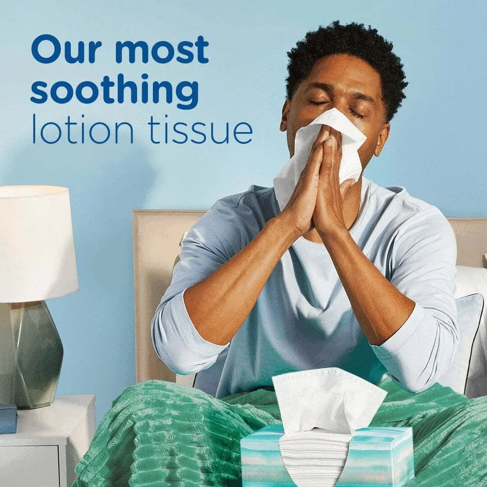 Plus Lotion Facial Tissues