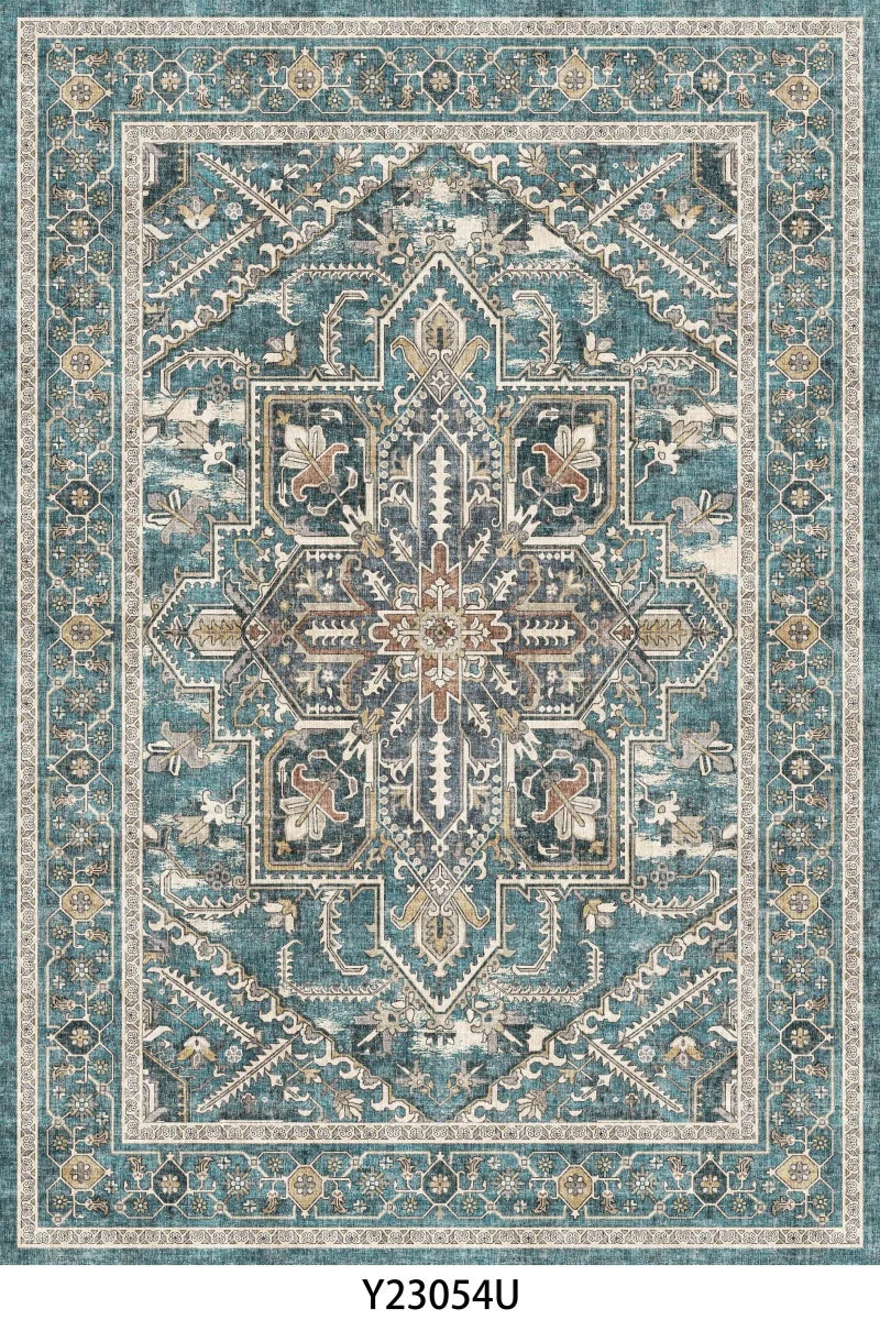 Vintage Floor Washable Area Rug