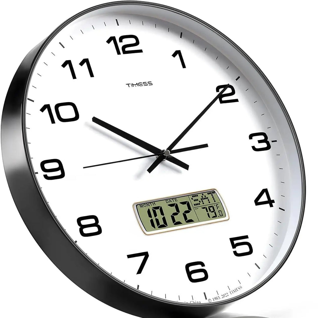 Timeless Calendar Wall Clock
