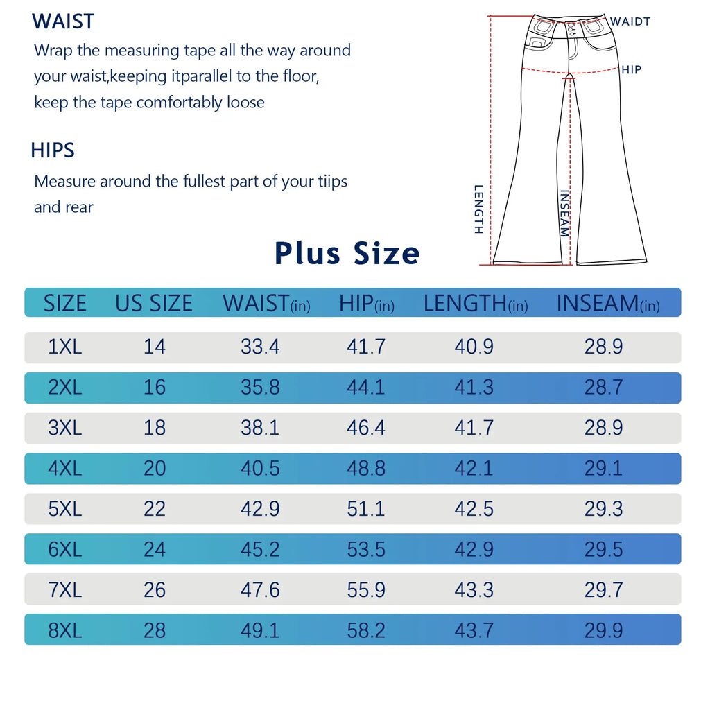 Western Plus Size Jeans