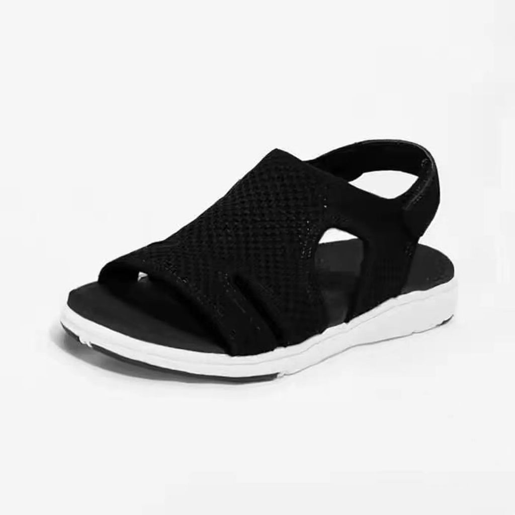 Low Heel Wedge Sandals