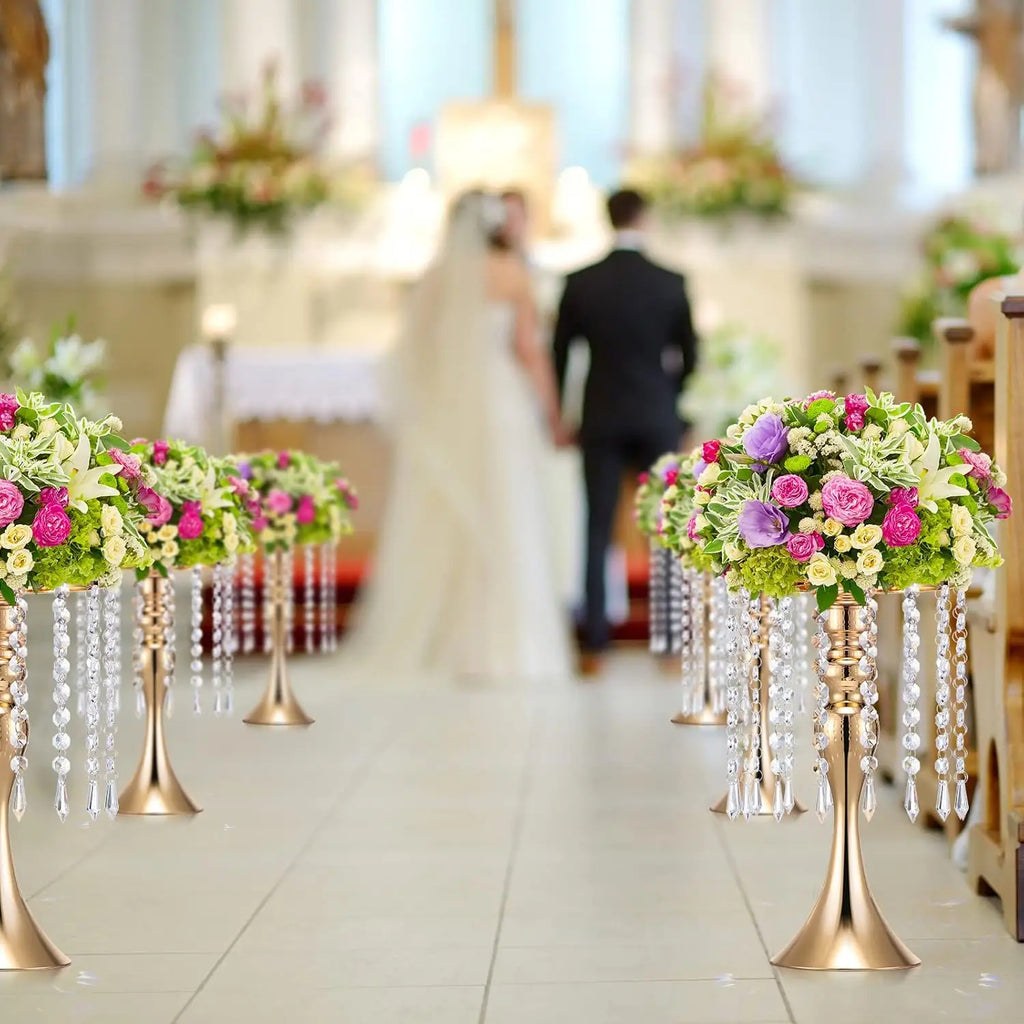 4 Pcs Wedding Centerpieces for Tables