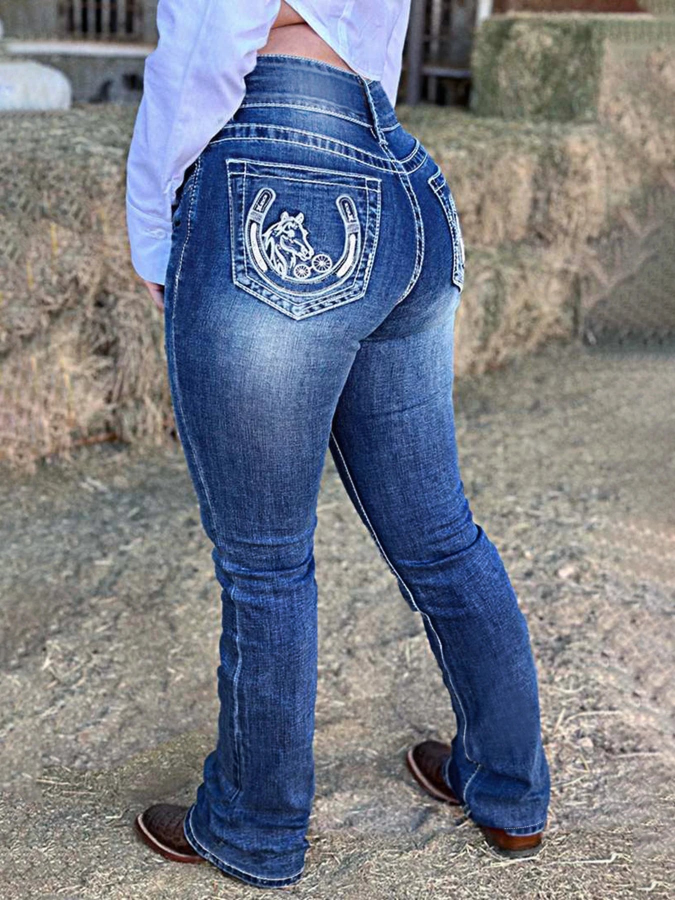 Western Plus Size Jeans
