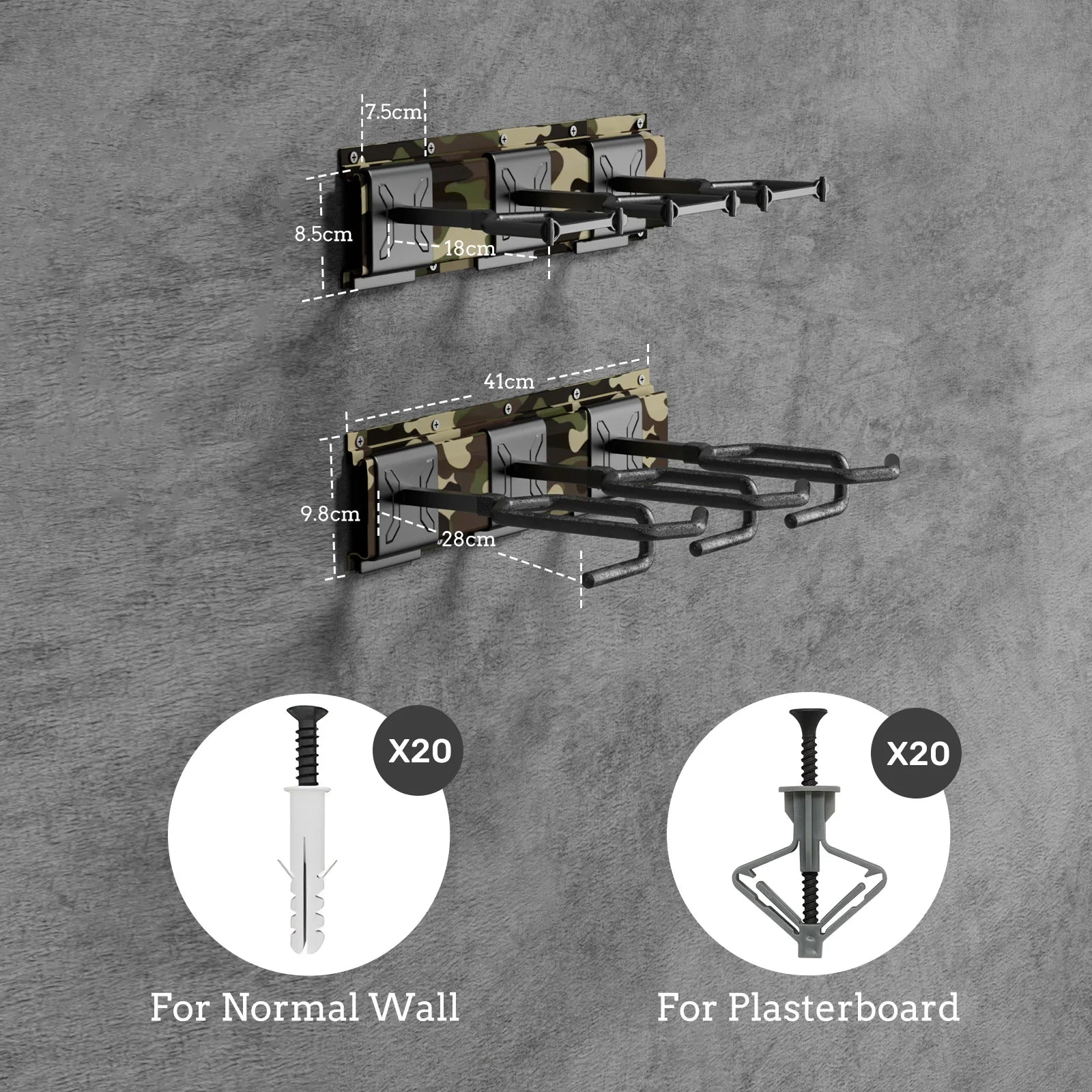 Gun Rack Heavy Duty Steel Shotgun