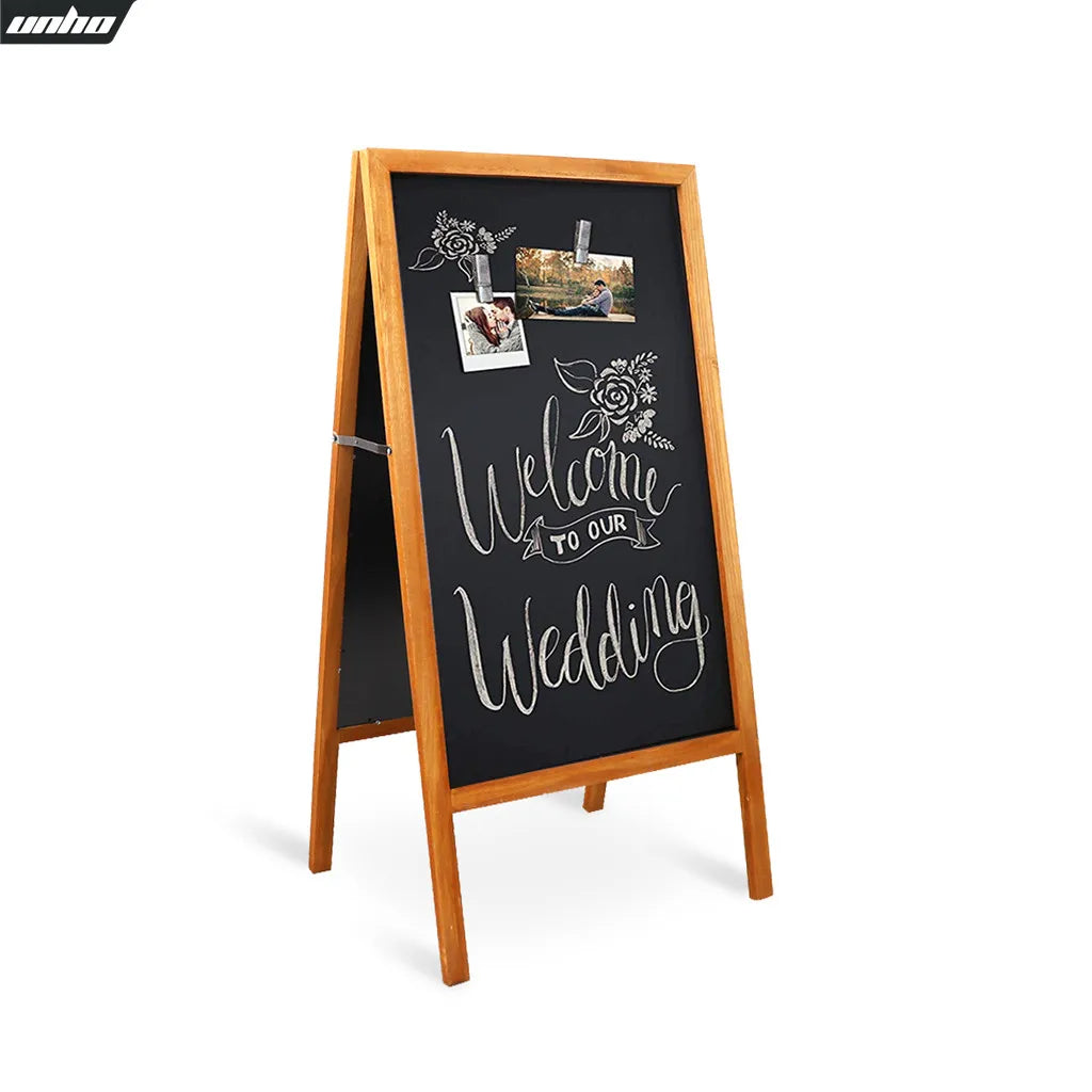 Double-Sided Chalkboard Easel Magnetic