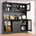 75" Tall Hutch Cabinet with 4 Doors