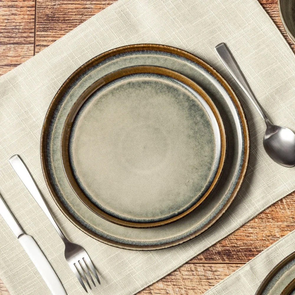 Ceramic Round Salad Plate