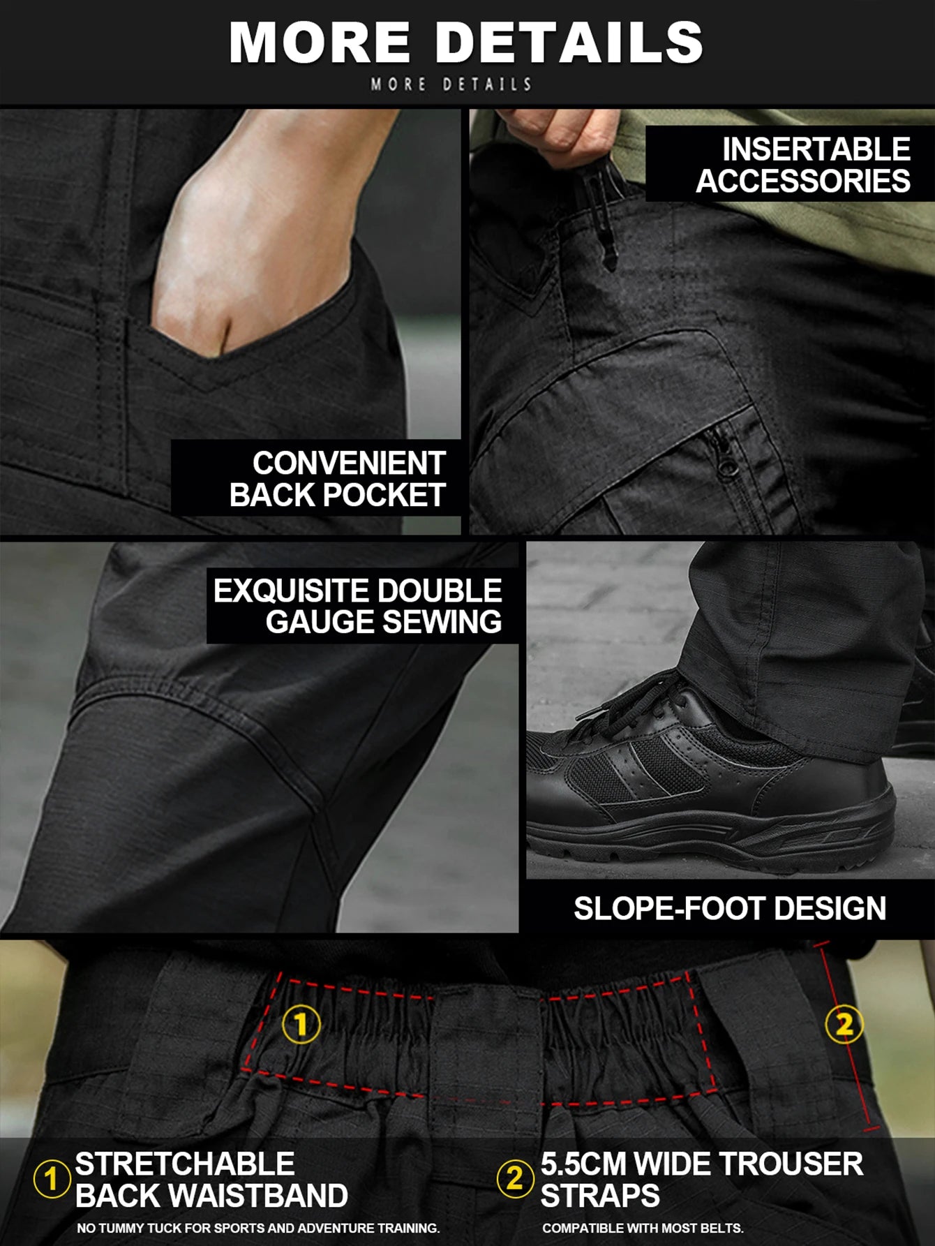 Lightweight Durable Cargo Pants