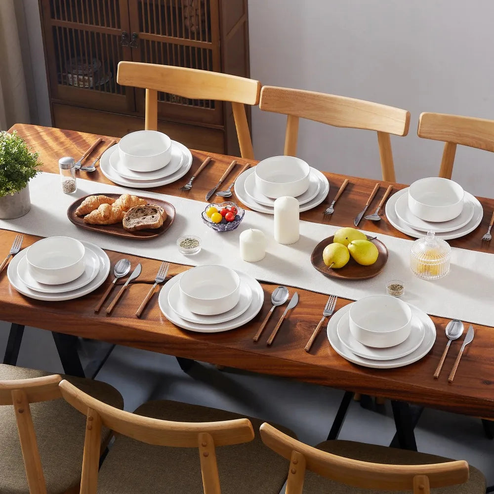 18 Piece Stoneware Dinner Set