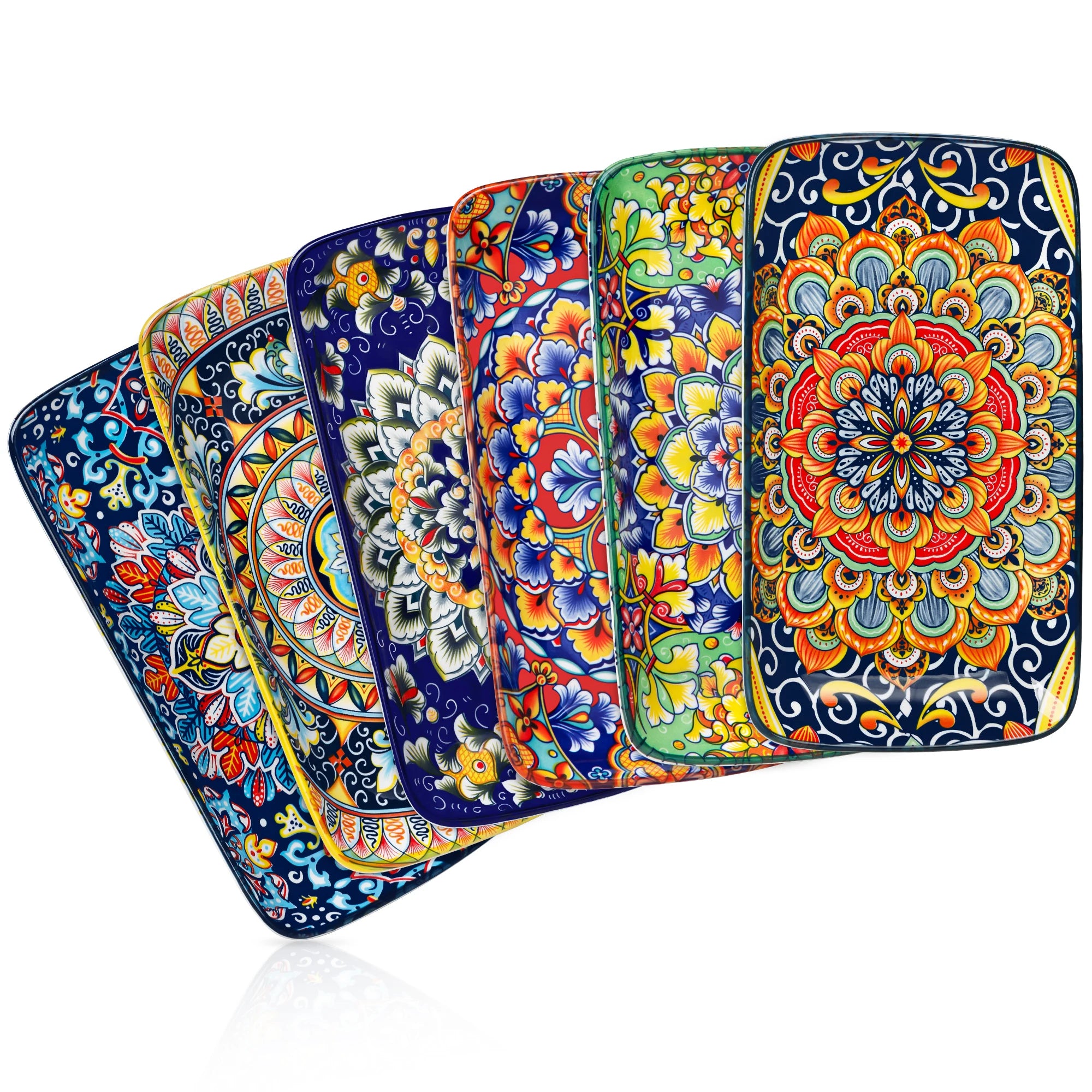 6/12 -  Bohemian Style 8 inch Serving Trays