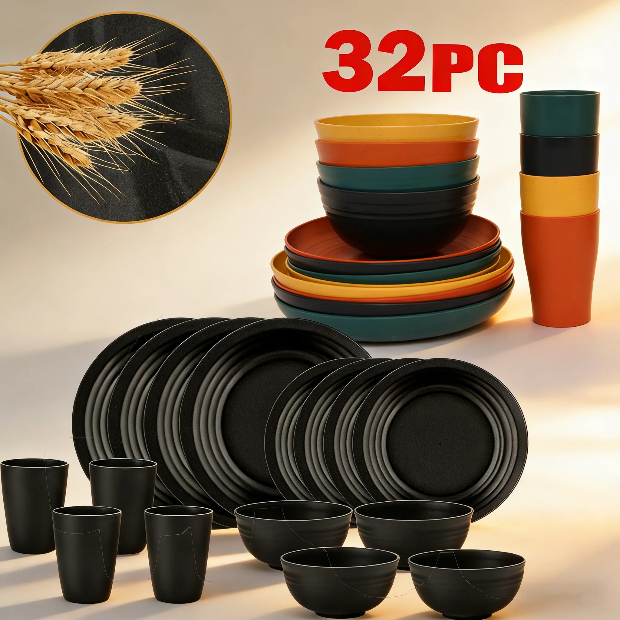 32-Piece Dinnerware Set