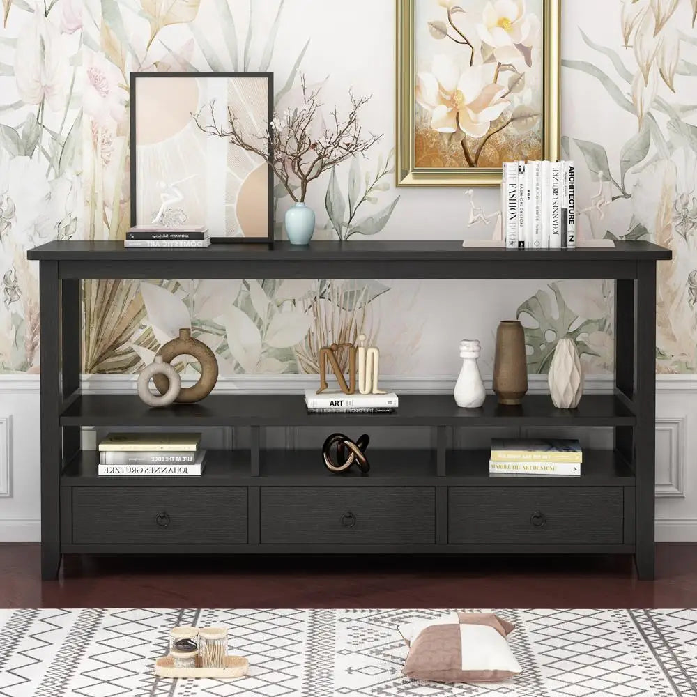 Console Table with 3 Drawers