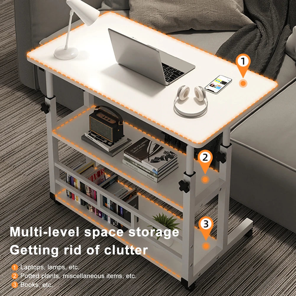 Multi-Layer Standing Desk Height Adjustable Computer Desk