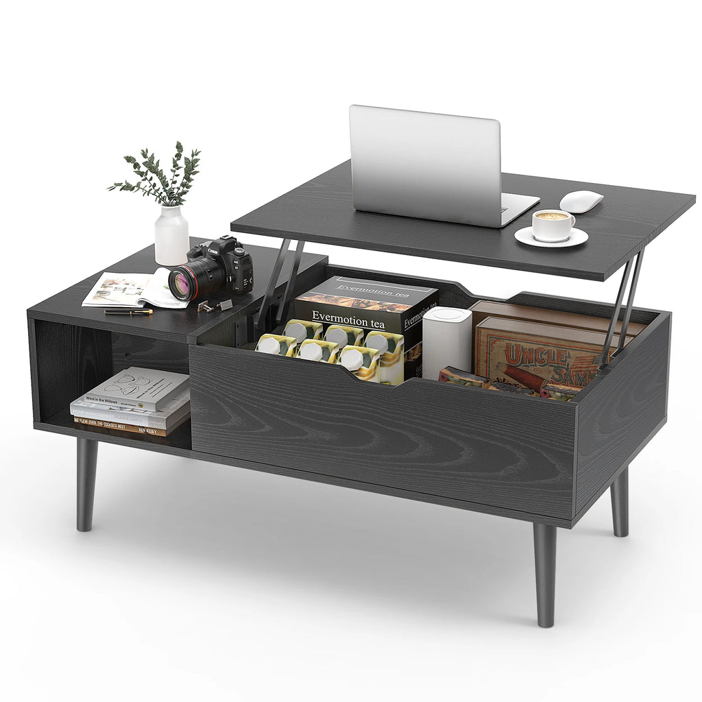 39.37"x19.7" Desk Tea Wood Dining Tables