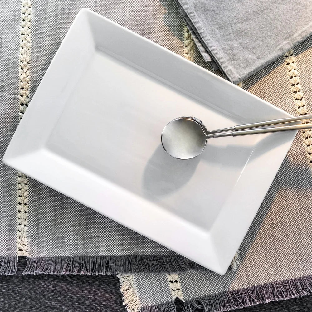 Porcelain Rectangle  Serving Platter