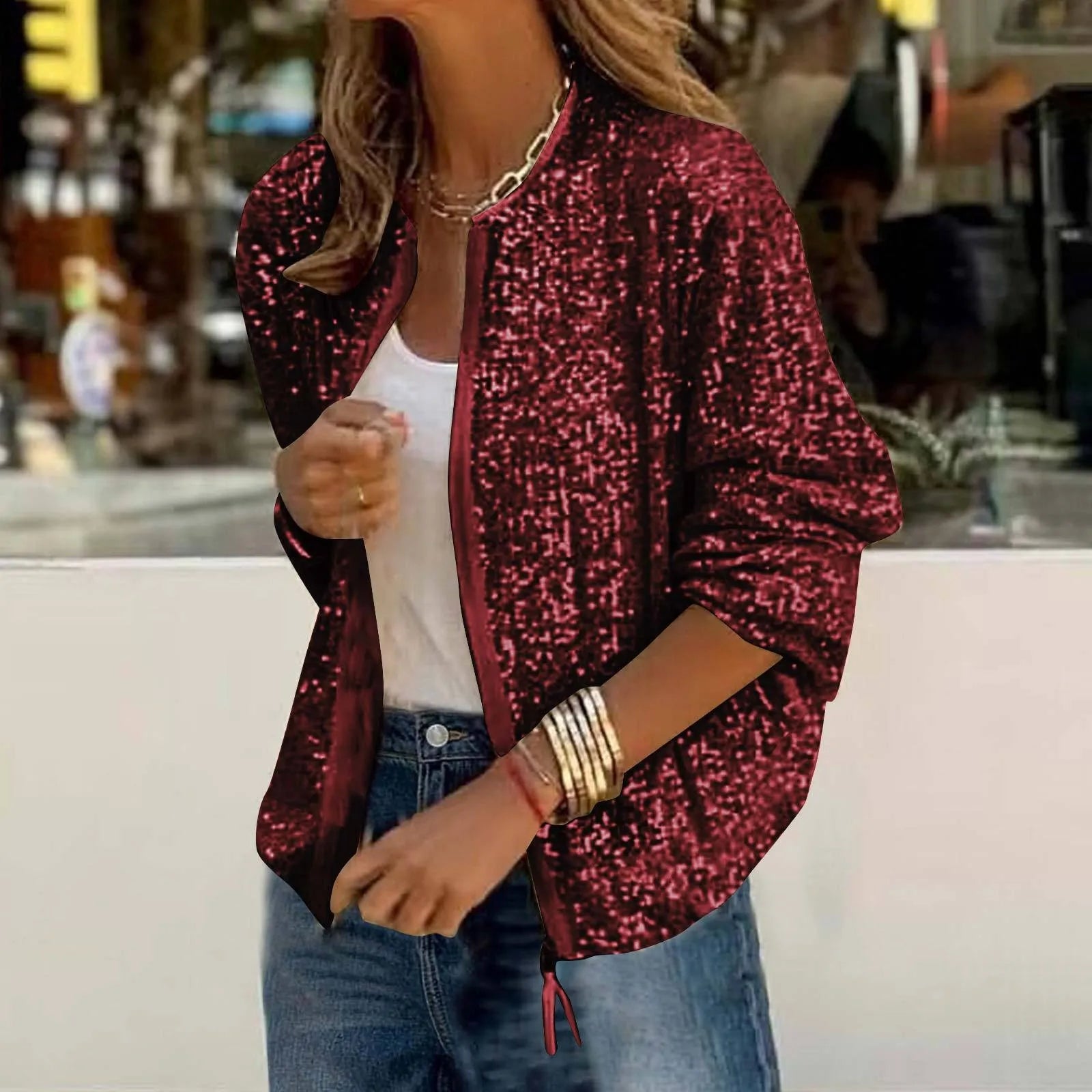 Elegant Plus Size Jacket
