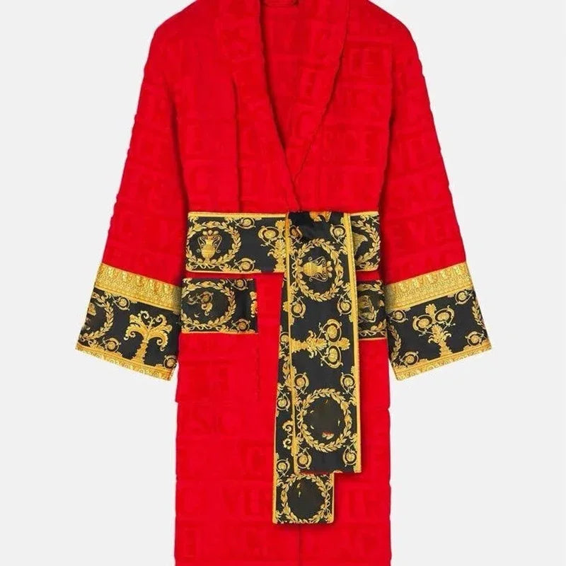 Long Sleeve Adult Bathrobe w/ Pockets