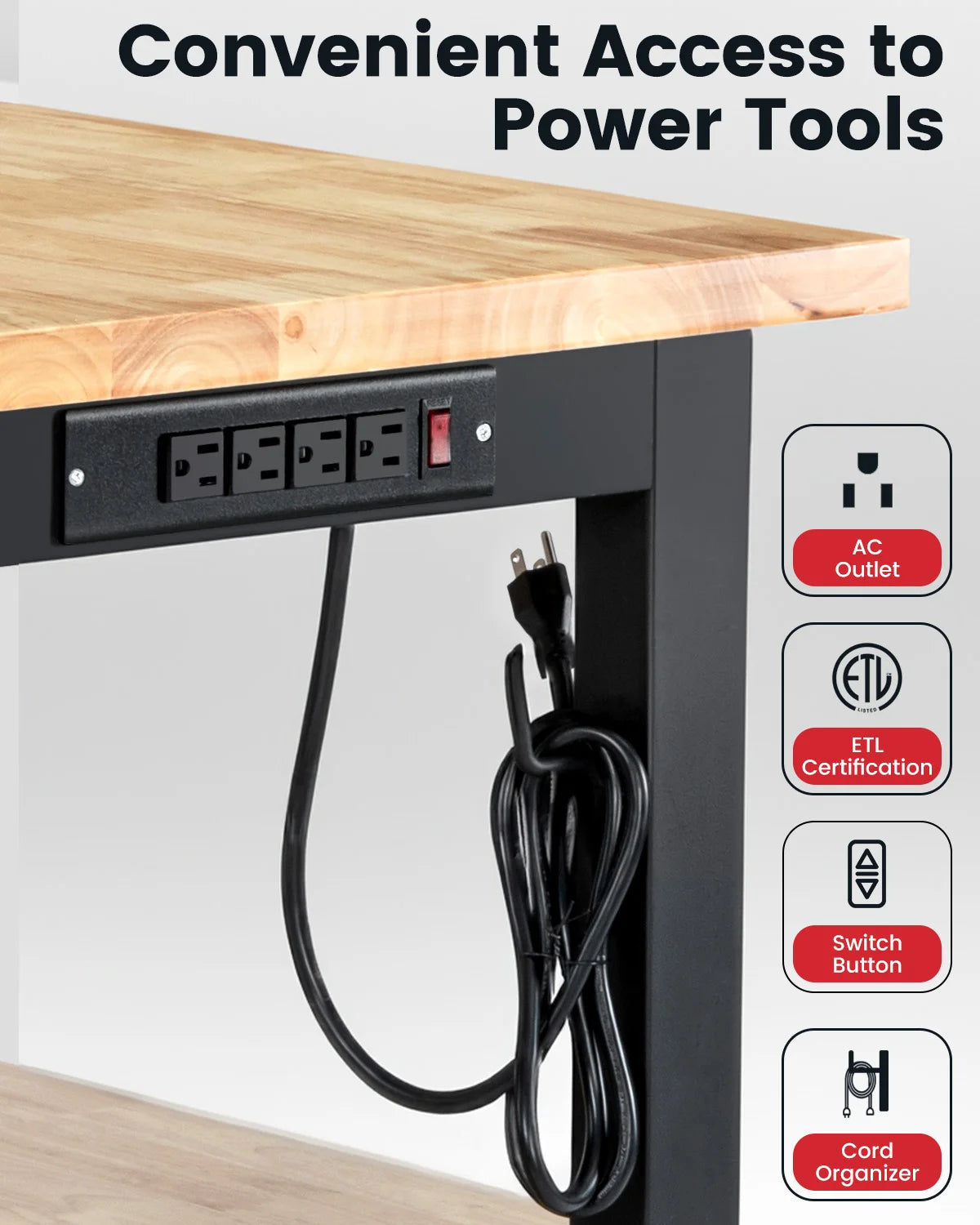 Woodworking Table 60 inch
