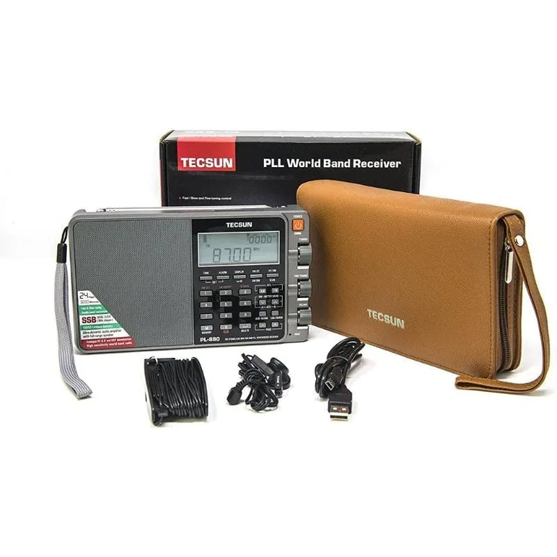 Portable Digital PLL Dual Conversion AM/FM Longwave