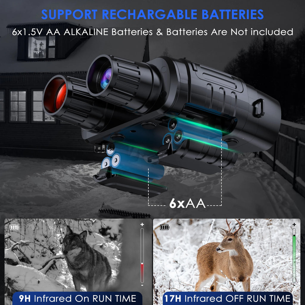 300 Meters Night Vision Binoculars