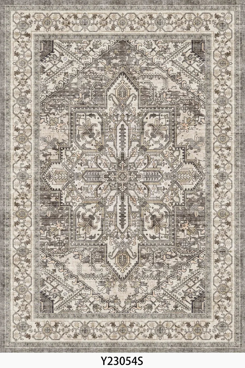 Vintage Floor Washable Area Rug