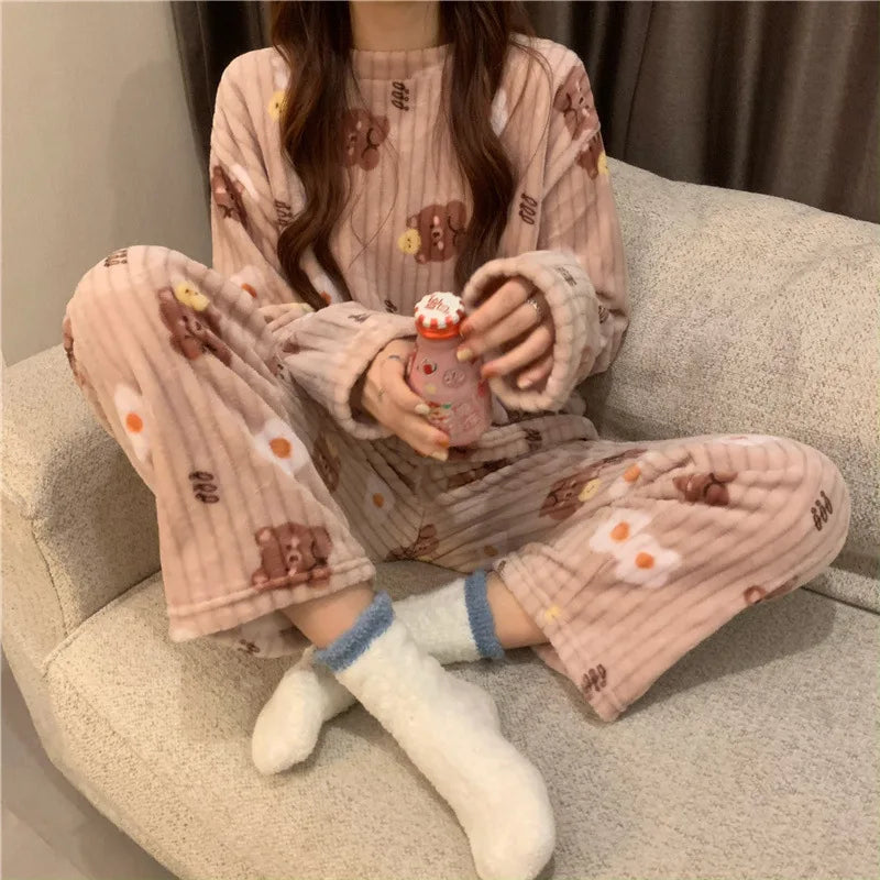 New Fleece Winter Pajamas