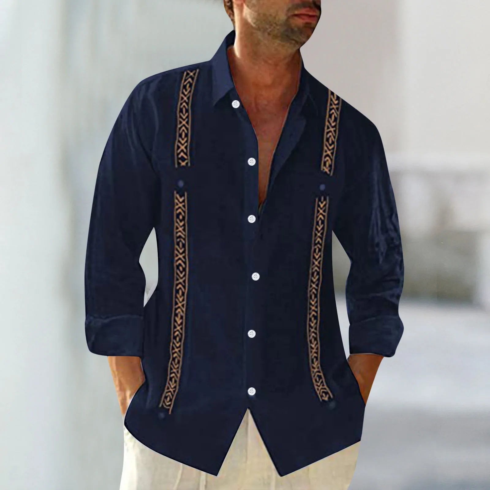 Men's Cuban Beach Shirt