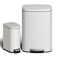 Durable Step-On Kitchen Trash Can Combo Set