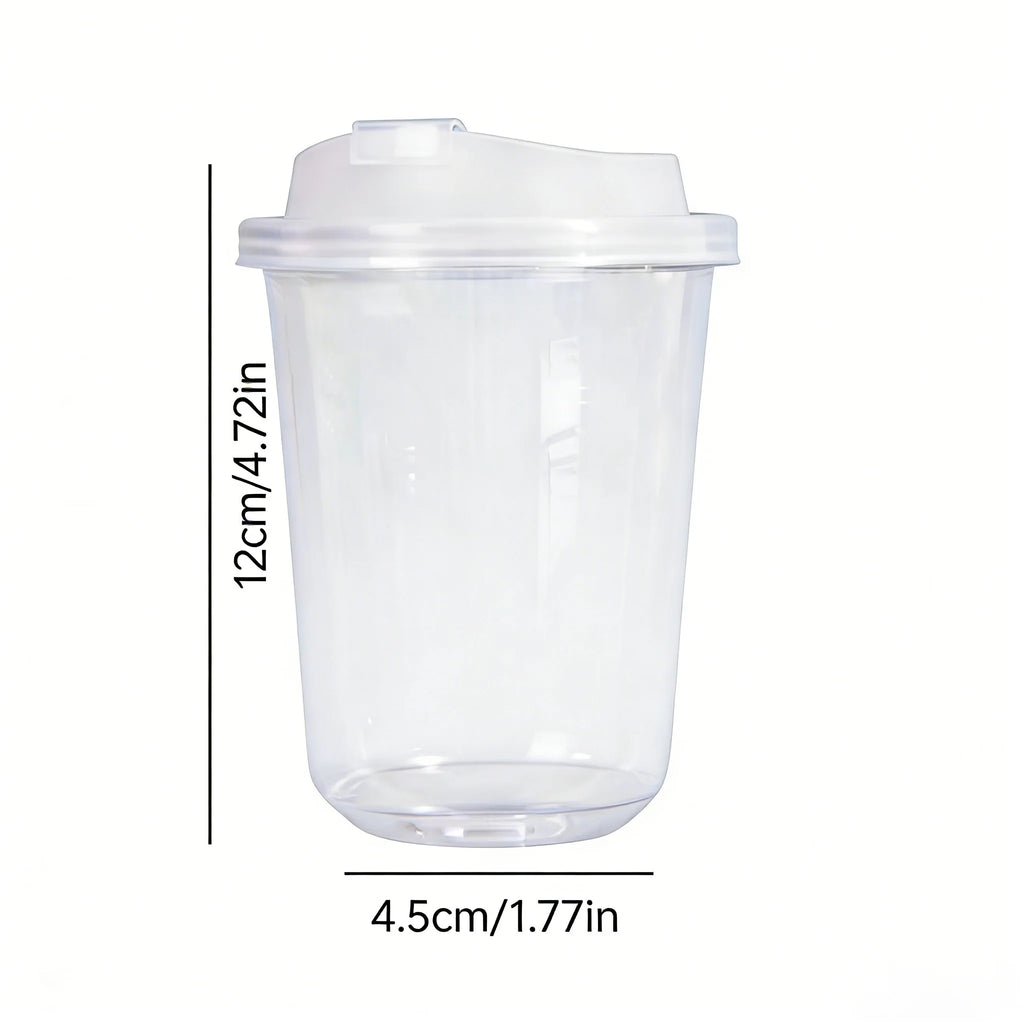 Disposable Plastic Coffee Cups with Lids