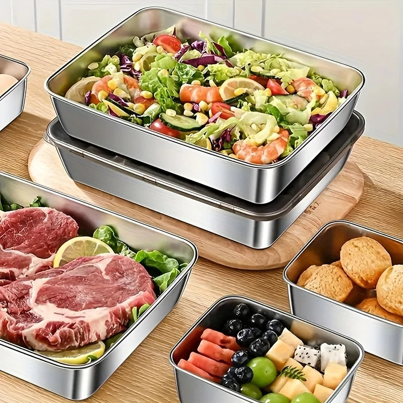 Stainless Steel Marinated Meat Pans