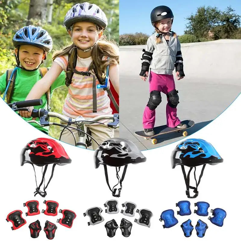 Children's 7 Piece Roller Skating Protective Gear