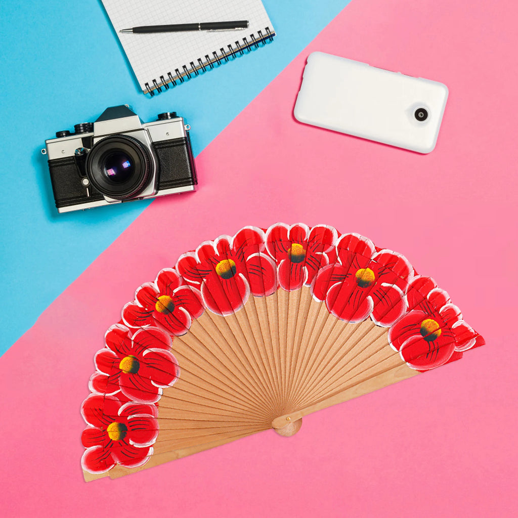 Traditional Japanese Style Folding Fan